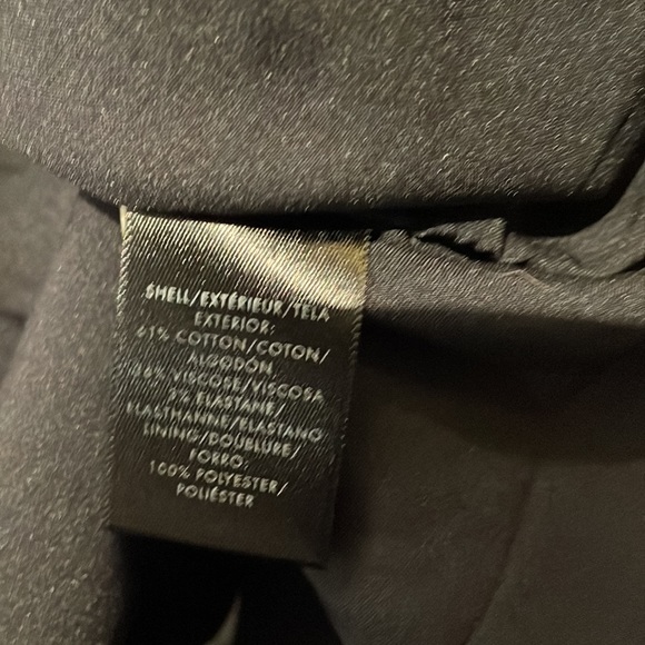 NWT Ann Taylor Navy Skirt Ruffles Size 6P - Picture 4 of 7